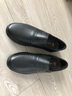 澳洲名袋鼠AUSFAMDS品牌皮鞋男2025新款高檔真皮爸爸鞋頭層牛皮軟底英倫商務(wù)休閑鞋 黑色 40 曬單實拍圖