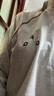 FPA索羅娜薄款休閑t恤 秋季運動(dòng)圓領(lǐng)寬松美式情侶潮流潮牌黑色長(cháng)袖男 白色 S 曬單實(shí)拍圖