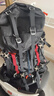 艾王懸浮登山包專(zhuān)業(yè)戶(hù)外徒步爬山雙肩背包大容量50升男女旅行背包 A紋黑色（面料升級） 曬單實(shí)拍圖