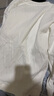 POUM潮牌高級感衛衣男秋季長(cháng)袖t恤青少年圓領(lǐng)內搭打底衫寬松休閑外套 BXGCD-W13白色 加絨 L 曬單實(shí)拍圖