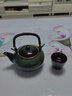 豪峰窯變2025新款整套茶具套裝泡茶壺泡茶杯子煮茶壺伴手禮中秋節禮物高檔禮盒 綠旗彩7件套 家用款 曬單實(shí)拍圖