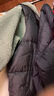 無(wú)印良品（MUJI） 女式 長(zhǎng)毛抓絨 連帽衫 女搖粒絨外套秋冬款長(zhǎng)袖女裝 BB2QOA4A 淺綠色 L(165/88A) 曬單實(shí)拍圖