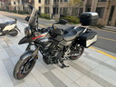 GSADV適用于鈴木DL250保險杠護杠不銹鋼改裝三箱架摩托車豪配爵件 鈴木dl250黑色不銹鋼上下護杠 曬單實拍圖