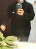執笙記男裝日系復古編織麻花圓領(lǐng)毛衣男冬季潮牌扭花粗線(xiàn)情侶針織衫上衣 黑色 2XL 【150-170斤】 曬單實(shí)拍圖