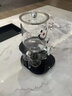 尊慕斯玻璃水果桶冷水壺家用帶龍頭大容量啤酒茶桶果汁桶飲料桶容器套裝 笑臉玻璃冷水桶【透明銀】 曬單實(shí)拍圖
