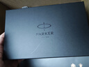 派克（PARKER）簽字筆 國慶中秋節禮物 AI定制賀卡 精英睿智黑金夾寶珠筆+木制禮盒（咨詢(xún)客服更優(yōu)惠） 曬單實(shí)拍圖