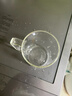 富光高硼硅玻璃杯花茶杯子單層果汁杯牛奶杯帶把帶刻度水杯男女 曬單實(shí)拍圖