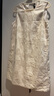 THE SEA LIFE歐海一生 連衣裙女新款清新文藝感立體提花無(wú)袖連衣裙Y16962 亞麻色 S 曬單實(shí)拍圖