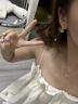 栢啟歆流蘇耳環(huán)耳夾女高級設計感銀針耳釘小眾氣質(zhì)時尚百搭耳飾520 愛心水晶流蘇【耳釘款】 曬單實拍圖