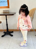 幼歌（YOUGE）嬰幼兒立體小羊連帽加絨外套親膚舒適毛絨拼接褲腳子潮 米白色挎包 F 曬單實拍圖