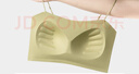 FitonTon無痕內(nèi)衣女帶胸墊吊帶細(xì)肩帶內(nèi)衣夏薄款抹胸防走光外穿無鋼圈背心 曬單實(shí)拍圖