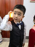 忻悅晴男童馬甲禮服西裝兒童花童黑色馬夾背心英倫風(fēng)小男孩演出表演服裝 黑色 120cm 曬單實(shí)拍圖