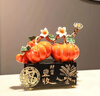 創(chuàng  )意南瓜招財擺件客廳桌面客廳酒柜玄關(guān)擺件工藝品開(kāi)業(yè)喬遷禮物 財富豐收擺件 曬單實(shí)拍圖