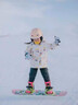 JIOESC兒童滑雪手套防水冬季保暖加絨加厚男女童8-12歲小孩滑雪騎行專用 深海寶藍(lán) L 曬單實拍圖
