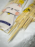 炊大皇 竹簽燒烤簽 燒烤針羊肉串 穿肉簽烤針配件200只300*3mm 曬單實(shí)拍圖