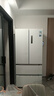 美的（Midea）508升法式多門(mén)四開(kāi)門(mén)一級能效雙系統雙循環(huán)除菌凈味國家補貼20%家用冰箱大容量BCD-508WTPZM(E)白 曬單實(shí)拍圖