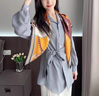 達(dá)芬奇密碼真絲絲巾女士100%桑蠶絲方巾杭州絲綢圍巾女士領(lǐng)巾頭巾教師節(jié)禮物 駿馬披掛  中方巾（65cm) 曬單實(shí)拍圖