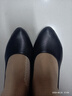 大東女士2025春夏面試久站不累平底防滑軟底職業(yè)低跟單鞋工作鞋女黑色皮鞋 黑色 37 曬單實(shí)拍圖