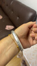 唯一（Winy）銀手鐲足銀9999古法鐲子女款純銀飾品媽媽生日禮物送老人長輩 曬單實拍圖