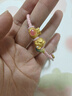周大生腕美海洋系列黃金珍珠轉(zhuǎn)運(yùn)珠熒光琺瑯美人魚(yú)尾生日禮物送女友 美人魚(yú)轉(zhuǎn)運(yùn)珠(不配皮繩和熒光燈)1.1g 曬單實(shí)拍圖