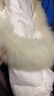 太平鳥女裝冬季毛領(lǐng)一手長(zhǎng)羽絨服A1ACD4550 米白 M 曬單實(shí)拍圖