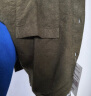 无印良品（MUJI）男式 法兰绒立领衬衫 长袖休闲百搭衬衣男士外套纯棉全棉ACA75C1A 米白色 XL （180/104A） 实拍图
