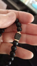 爆款男士火山石手鏈方塊黑瑪瑙時尚時尚的珠寶適合現(xiàn)代時尚手串 8MM 曬單實拍圖