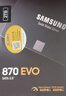 三星（SAMSUNG）2TB SSD固態(tài)硬盤(pán) SATA3.0接口 獨立緩存 AI電腦配件 讀速560MB/S 870 EVO 曬單實(shí)拍圖