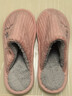 紅豆棉拖鞋女士冬季2025新款室內家居家用防滑保暖毛毛絨拖鞋男款冬天 粉色【店長(cháng)推薦  性?xún)r(jià)比首選】 40-41 【適合39-40】 曬單實(shí)拍圖