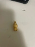 周六福（ZLF）七夕禮物  黃金吊墜男女款足金本命佛生肖本命年守護(hù)神掛墜 定價(jià) 不動(dòng)尊普薩(雞) -2.53g 曬單實(shí)拍圖
