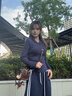 CinvaiKrose【趙昭儀同款】包包女包2025新款手提保齡球包單肩斜挎包生日禮物 咖啡色【送女友老婆女生禮物走心】 曬單實(shí)拍圖