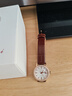 羅西尼（ROSSINI）手表女款 機械手表生日禮物送女友輕奢復古風(fēng)白盤(pán)棕皮5230162 曬單實(shí)拍圖