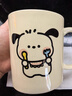 高顏值卡通陶瓷杯套裝耐高溫學(xué)生餐杯辦公室家用情侶杯卡通水杯 郁金香翹屁股小狗【單杯無蓋】 1個 350ml 曬單實拍圖