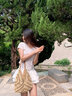 天丂高級質(zhì)感草編包女2024七夕女神節海邊度假旅行托特包單肩腋下包 夏季編織包【咖色】 曬單實(shí)拍圖