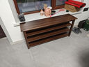 全實(shí)木鞋柜門(mén)口可坐一體換鞋凳輕奢長(cháng)條鞋架家用入戶(hù)式穿鞋凳進(jìn)門(mén) 胡桃色三層【120長(cháng)】精選全實(shí)木 曬單實(shí)拍圖