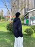 雅鹿【90%鵝絨】羽絨服男士冬季新款中長(cháng)款商務(wù)加厚連帽脫卸內膽外套 曬單實(shí)拍圖