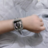 炫戴（XUANDAI）貓頭鷹適用apple watch s10表帶金屬蘋(píng)果手表s9保護殼套iWatch鑲鉆s8/s7/s6腕帶iPhone手表配件 【套裝】貓頭鷹鑲鉆款表帶+保護殼 45mm適用iwa 曬單實(shí)拍圖