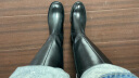 思加图冬季新款时装靴长靴高筒靴女皮靴EFD06DC2 黑色（单里） 36 晒单实拍图