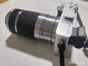 索尼（SONY）APS-C半畫(huà)幅大變焦鏡頭 E55-210mmF4.5-6.3 OSS銀色 官方標配 曬單實(shí)拍圖