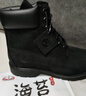 添柏嵐（Timberland）官方踢不爛男鞋馬丁靴戶(hù)外皮革|19039 19039W/黑色 TB1僅批次不同 43 鞋內(nèi)長(zhǎng)：27cm 曬單實(shí)拍圖