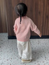 巴拉巴拉童裝嬰兒毛衣兒童冬季打底衫寶寶羊毛衫開(kāi)衫保暖男童女童針織開(kāi)衫 紅色調00466 80 cm 曬單實(shí)拍圖