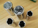 世達（SATA）工具手動扳手中飛套筒10MM系列六角套筒6mm-24mm多規(guī)格 18MM 12313 曬單實拍圖