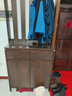 智新木王新中式實(shí)木鞋柜家用門(mén)口入戶(hù)柜客廳玄關(guān)帶掛衣架一體靠墻2026新款 升級實(shí)木生態(tài)板84*34*200cm 曬單實(shí)拍圖