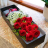 莱一刻母亲节礼盒鲜花速递花束表白送女友生日礼物全国同城配送 11朵红玫瑰礼盒 实拍图