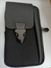 帝行（DIXING）新款中年手機包男多功能腰包運動(dòng)豎款6吋腰掛包零錢(qián)包穿皮帶腰包 黑色二層(5.5寸) 曬單實(shí)拍圖