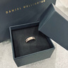 丹尼爾惠靈頓（DanielWellington）dw戒指女首飾晨霧灰色情侶對戒七夕禮物送女友DW00400056 曬單實拍圖