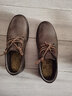 Jeep吉普男鞋真牛皮透氣商務(wù)休閑皮鞋男舒適輕便百搭男士正裝鞋子男 卡其色（皮鞋碼） 39 曬單實(shí)拍圖