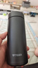 虎牌（TIGER）不銹鋼真空保溫杯男女辦公杯生日禮物MMZ-A35C 350ml 石墨黑KG 350ml 曬單實(shí)拍圖