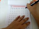六品堂楷書(shū)練字帖臨摹全套成年楷書(shū)入門(mén)基礎(chǔ)訓(xùn)練練字神器成人男生女生字體漂亮控筆筆畫(huà)筆順?shù)摴P硬筆書(shū)法專用練字本楷體正楷字帖 7000常用字（送筆桿+12支筆芯） 曬單實(shí)拍圖