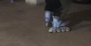 匹克輪滑鞋兒童溜冰鞋男女旱冰鞋護(hù)具套裝【中小學(xué)輪滑課適用】藍(lán)M碼 曬單實(shí)拍圖